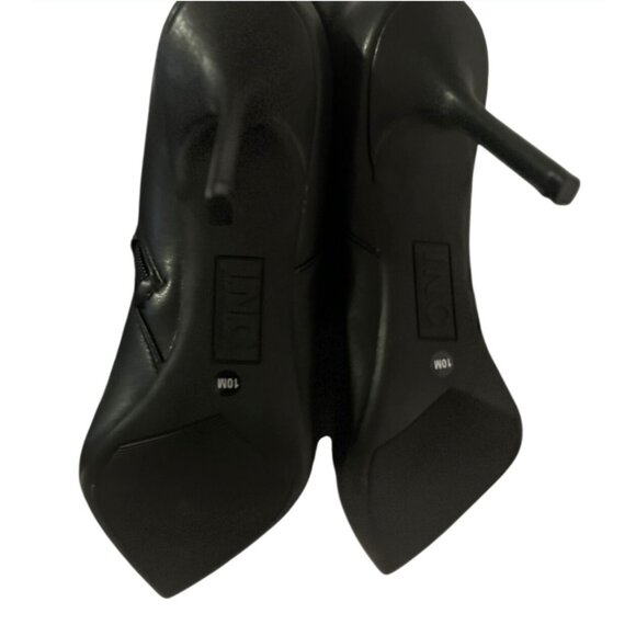 INC Boots Womens Size 10M Hollandop Pointed Toe Stiletto Heel Side Zip Dressy - Picture 5 of 6